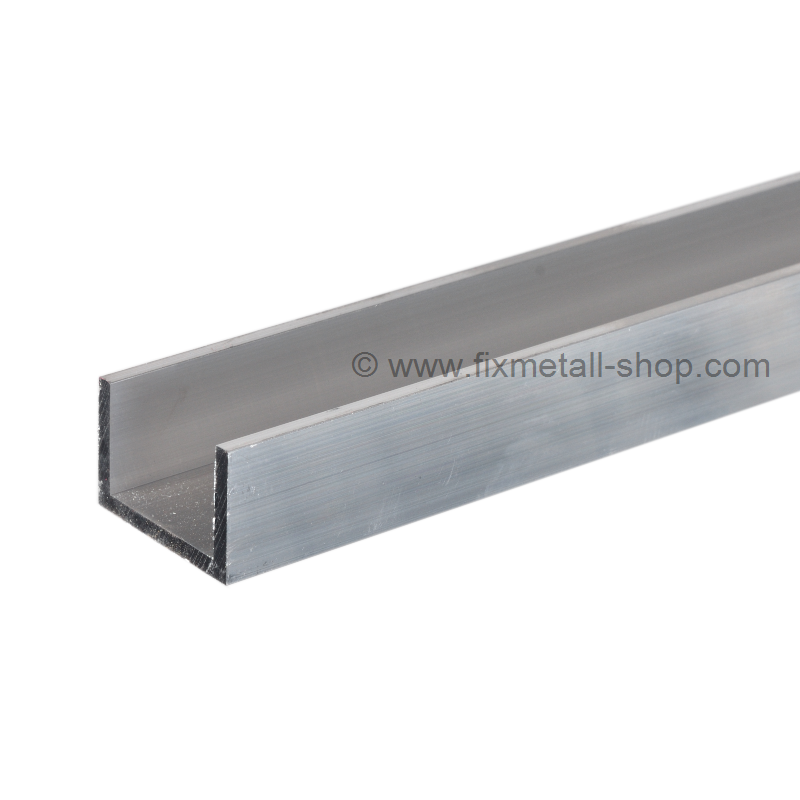 Aluminium U-Profil AW-6060